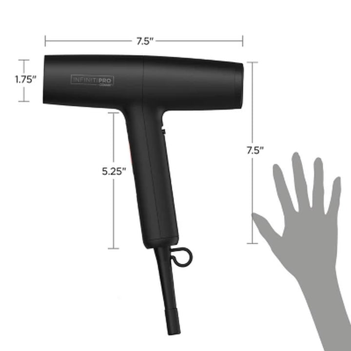Infinitipro by Conair Digitalaire Hair Dryer with Brush and Storage Bag