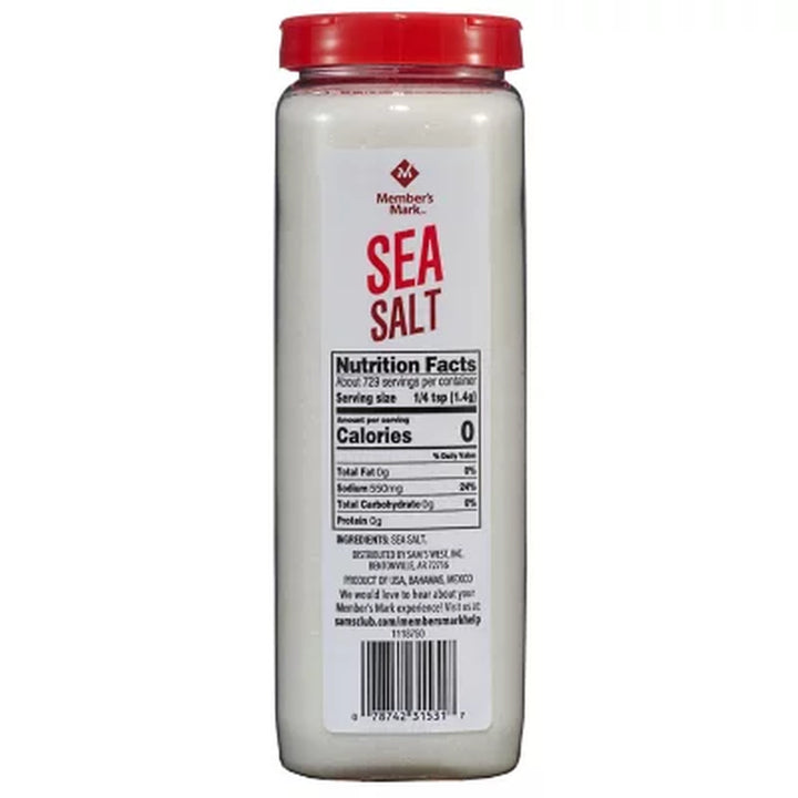 Member'S Mark Sea Salt 36 Oz.