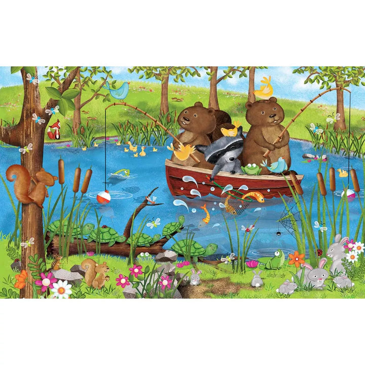 Sunsout Going Fishing 100 Pc Jigsaw Puzzle 81679