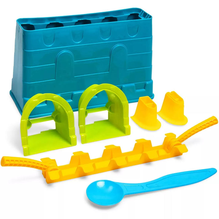 Blue Panda 7 Pieces Sand Castle Kit for Kids & Toddlers, Snow Shaper & Fort Maker, Winter Outdoor Toys