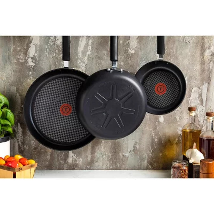 T-Fal Ultimate Hard Anodized Nonstick 3-Piece Fry Pan Set