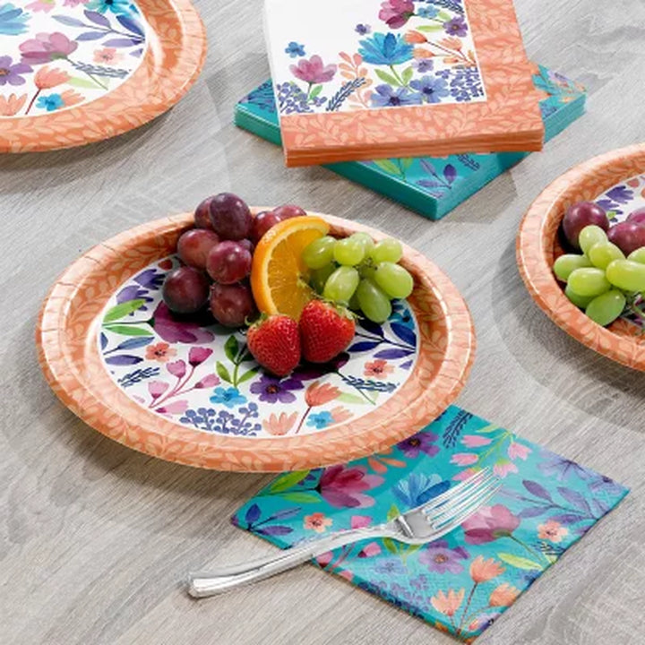 Artstyle Spring Paper Plates & Napkins Kit 285 Ct.