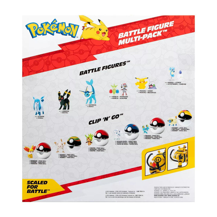 Pokémon Battle Ready Action Figure Set (Target Exclusive) - 10Pk