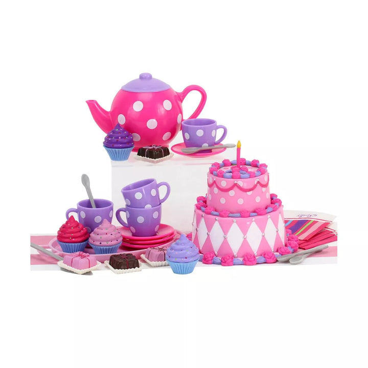 Sophia’S Complete Cake & Tea Party Accessories Set for 18" Dolls