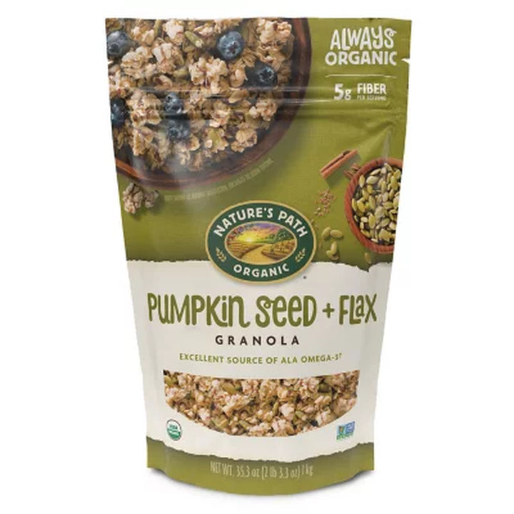 Nature'S Path Organic Pumpkin Seed plus Flax Granola, 35.3 Oz.