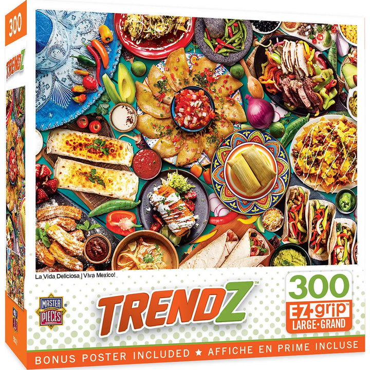 Masterpieces 300 Piece EZ Grip Jigsaw Puzzle - La Vida Deliciosa - 18"X24"