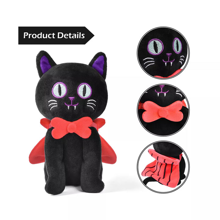 Fun Little Toys Halloween Plush Cat (Cloak)