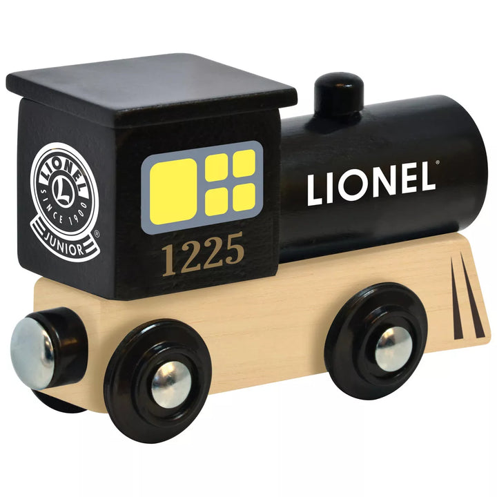 Masterpieces Officially Licensed Lionel Wooden Toy Train Engine for Kids.