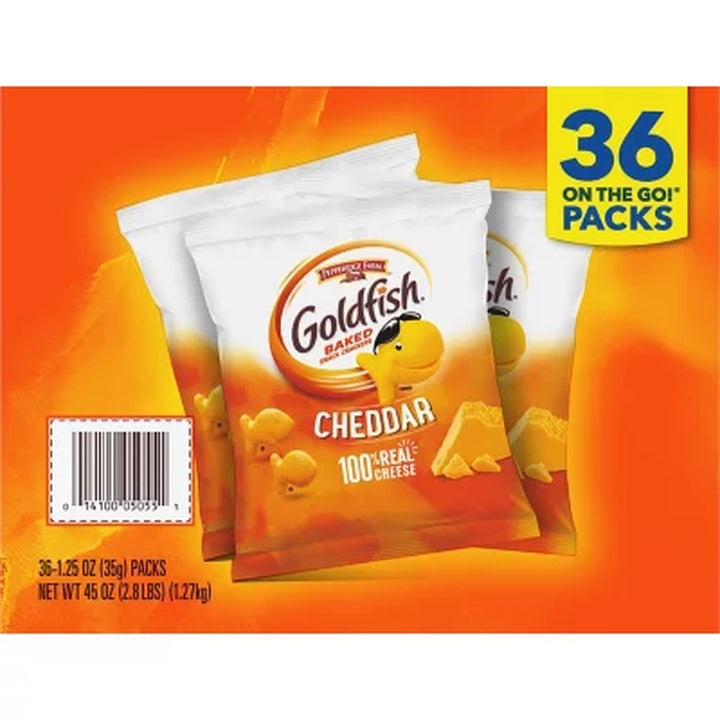 Pepperidge Farm Goldfish Cheddar Crackers 1.25 Oz., 36 Pk.