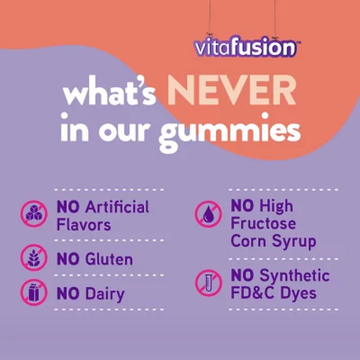 Vitafusion Fiber Well Gummies, 5G Fiber 220 Ct.