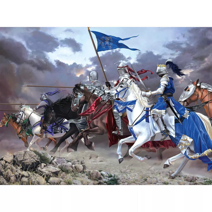 Sunsout Knights Charge 1000 Pc Jigsaw Puzzle 67776