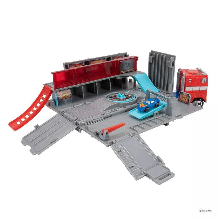 Micro Machines Optimus Prime Transformers Hauler Playset