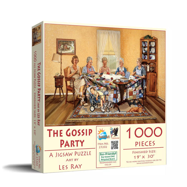 Sunsout the Gossip Party 1000 Pc Jigsaw Puzzle 25202