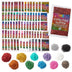 Bright Creations Fine Glitter for Crafts, Resin, Nails, Slime & Epoxy (80 Colors, 400G)