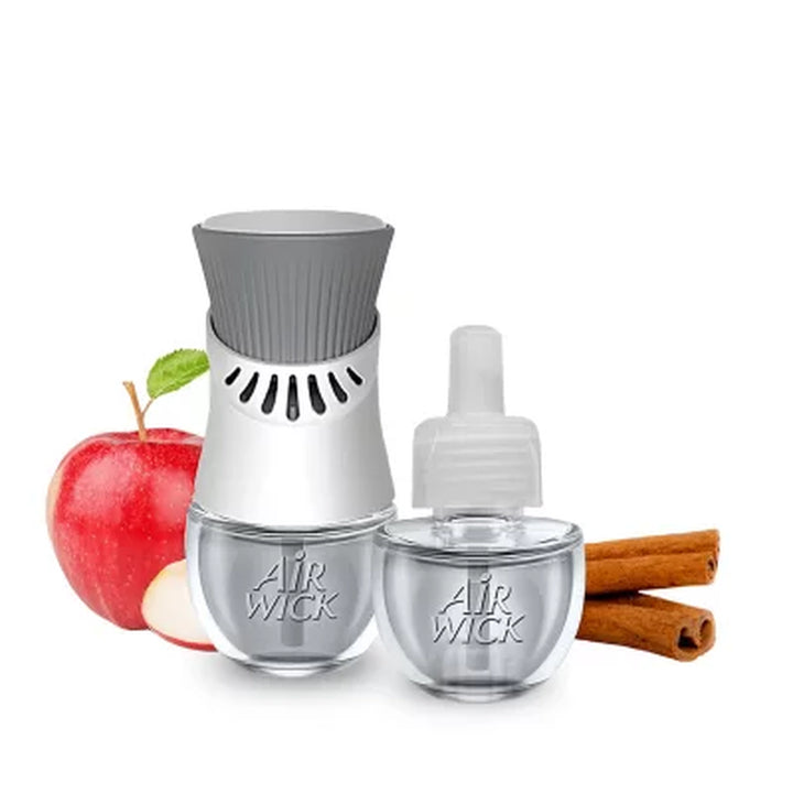 Air Wick Scented Oil Air Freshener Refills, Apple Cinnamon, 9 Ct.