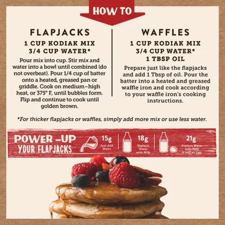 Kodiak Cakes Power Cakes Flapjack and Waffle Mix (72 Oz.)