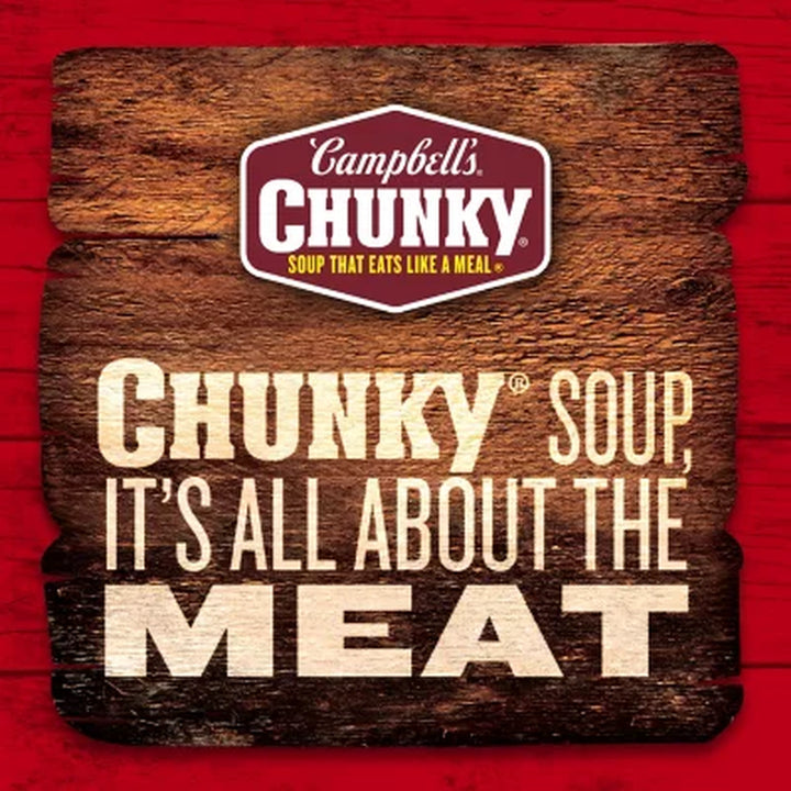 Campbell'S Chunky Sirloin Burger with Country Vegetables Soup 18.8 Oz., 6 Pk.