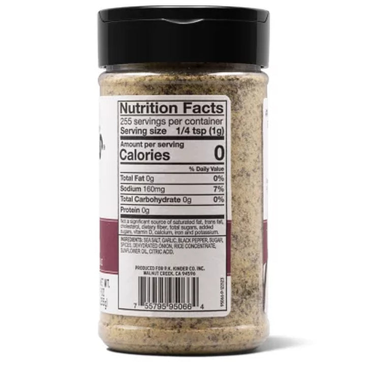 Kinder'S Butcher'S Burger Blend Seasoning 9 Oz.