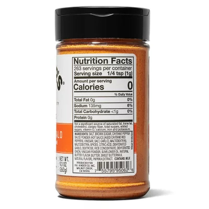 Kinder'S Buttery Buffalo Seasoning 9.3 Oz.