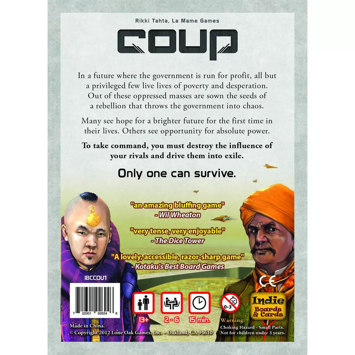 Coup Board Game