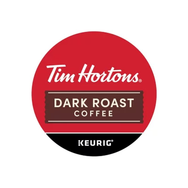 Tim Hortons Premium K-Cup Coffee Pods, Dark Roast 100 Ct.