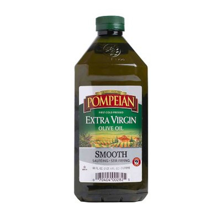 Pompeian Smooth Extra Virgin Olive Oil, 68Oz.