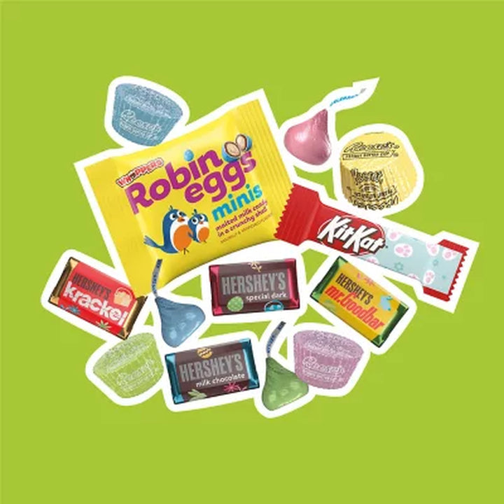 Hershey Easter Springtime Mix Chocolate Candy, Variety Pack, 125 Pcs.
