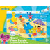 Masterpieces Sesame Street - Fun in the Sun 24 Piece Floor Jigsaw Puzzle for Kids.