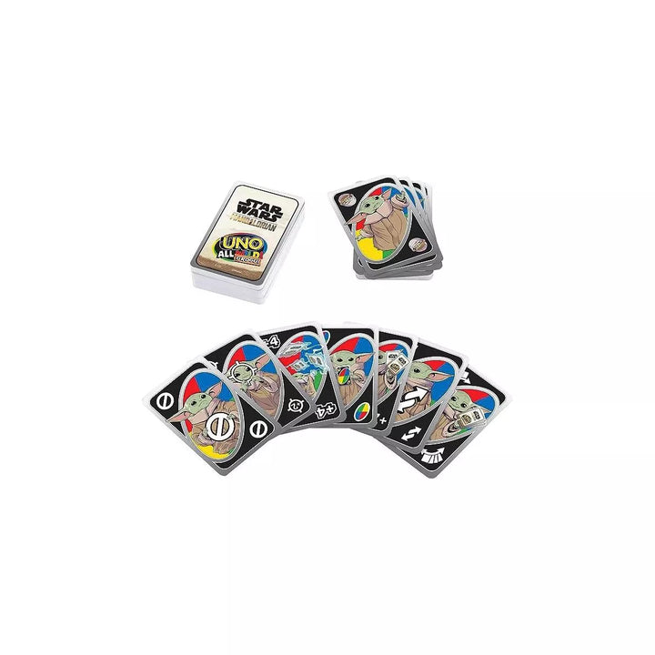 Mattel UNO Card Game - the Mandalorian All Wild Grogu