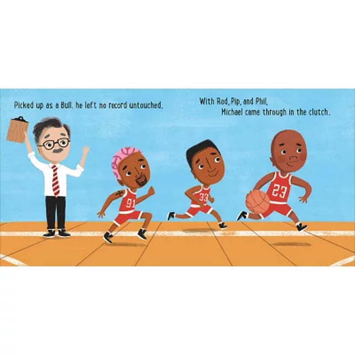 Baby Ballers: Michael Jordan by Bernadette Baillie Board Book