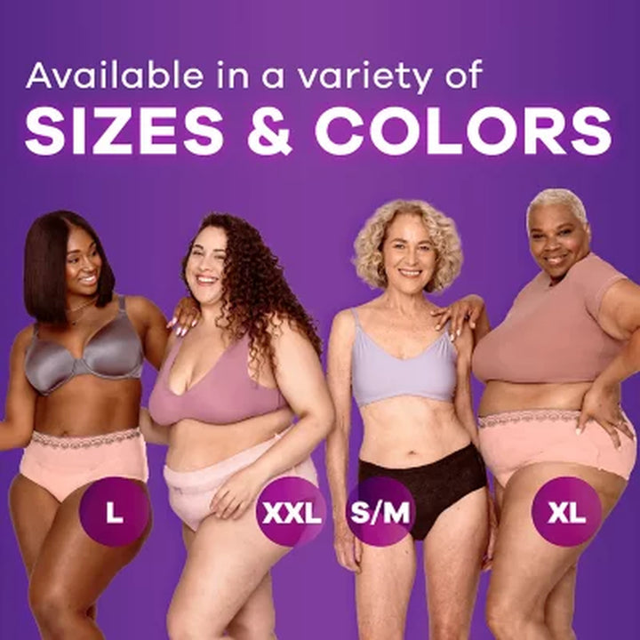 Always Discreet Incontinence Underwear for Women, Maximum - Choose Your Size