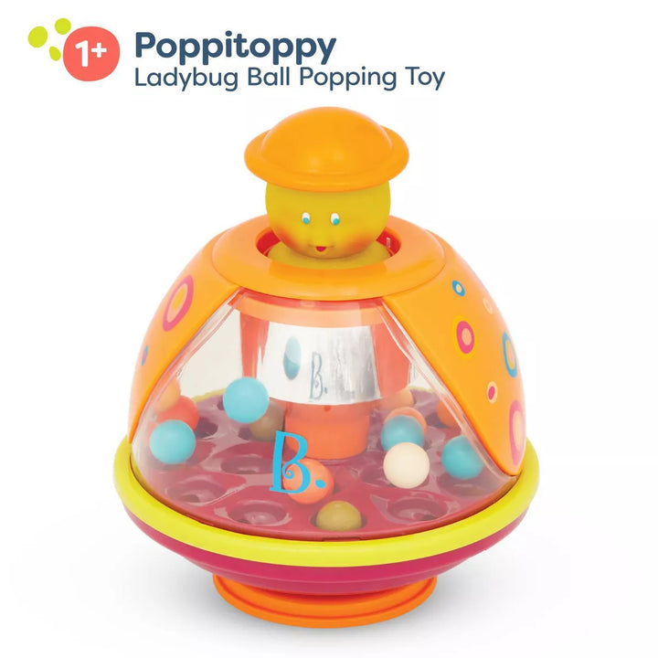 B. Toys Ladybug Ball Popping Toy Poppitoppy