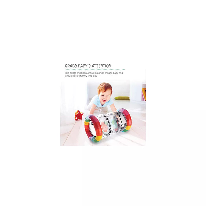 The Peanutshell Tummy Time Roller, Early Sensory and Development Toy for Crawling Babies