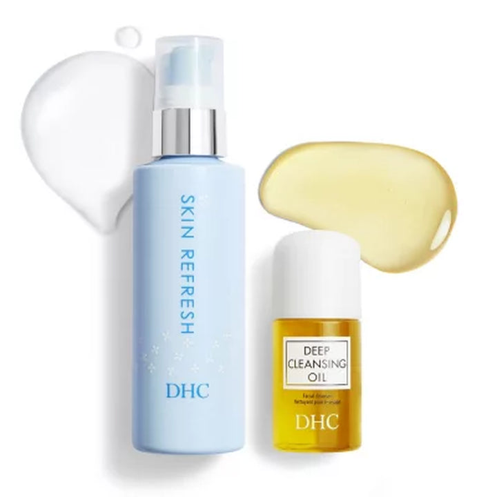 DHC Skin Refresh and Deep Cleansing Oil, 3.38 Fl. Oz. & 1 Fl. Oz.