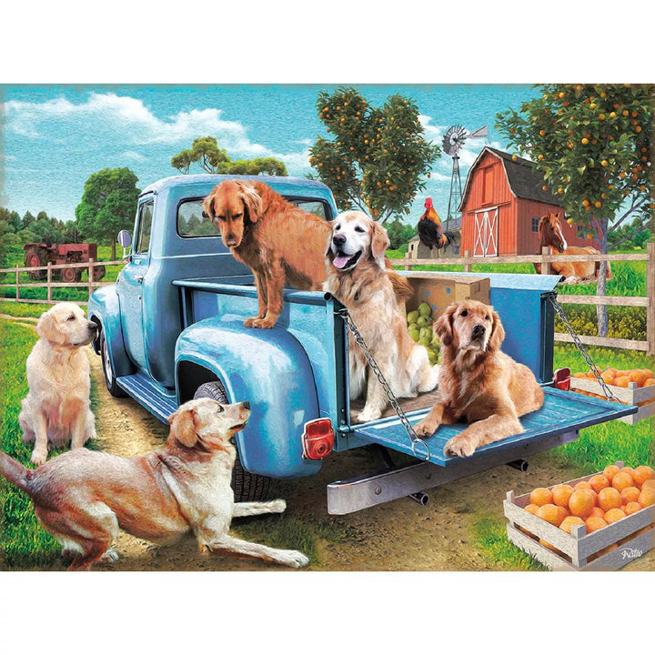 Sunsout Golden Summer 500 Pc Jigsaw Puzzle 42272