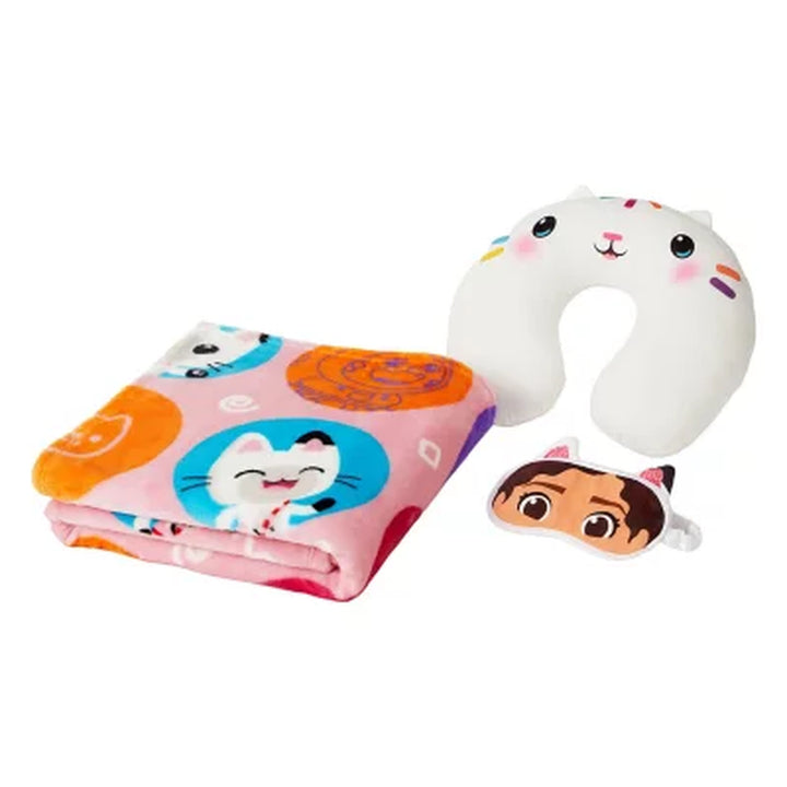 Kids 3-Piece Licensed Character Travel Set, Assorted Characters