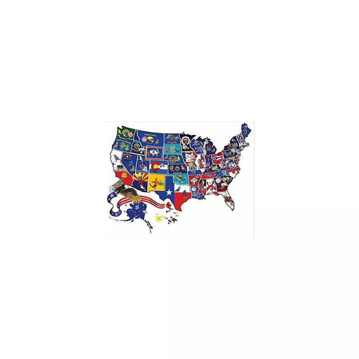 Sunsout America the Beautiful 1000 Pc Special Shape Jigsaw Puzzle 95995
