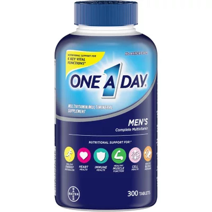 One a Day Men'S Health Formula Multivitamin Tablets 300 Ct.