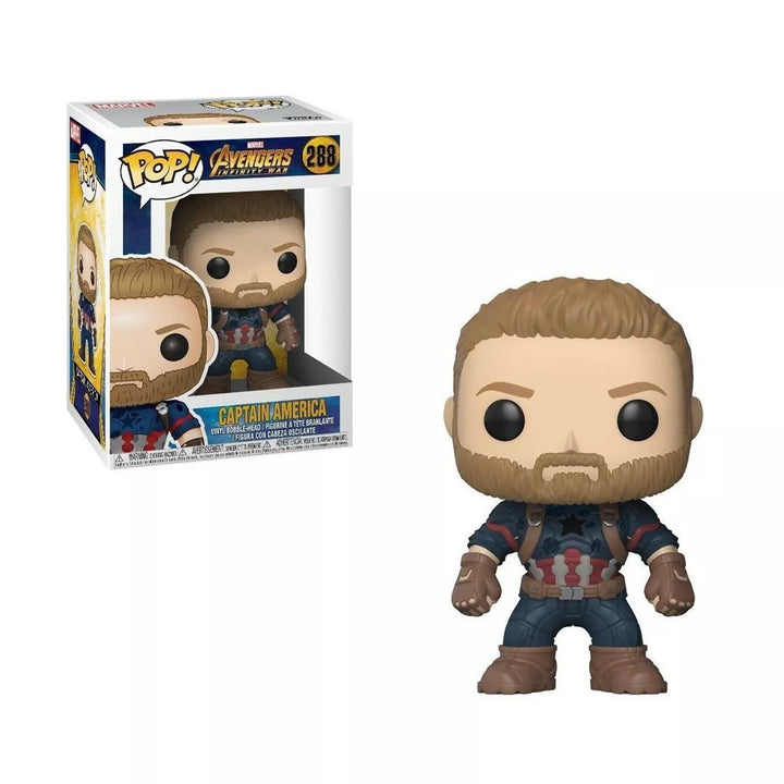 Funko Pop Marvel: Avengers Infinity War - Captain America Collectible