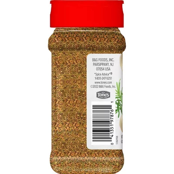 Tone'S Rosemary Garlic Seasoning 6.25 Oz.