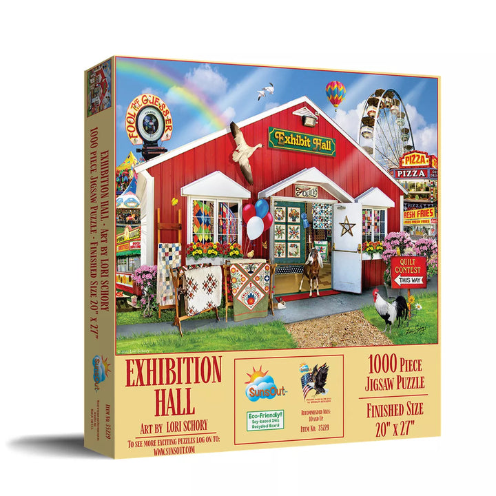 Sunsout Exhibition Hall 1000 Pc Jigsaw Puzzle 35229