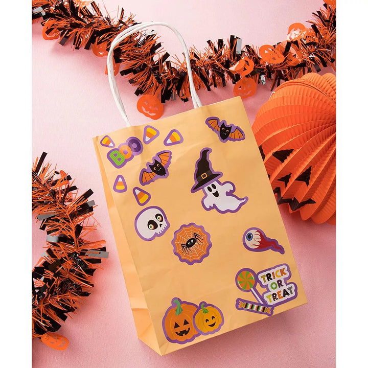 Juvale 720 Pieces Small Halloween Stickers for Kids, Candy Bags, Trick-Or-Treat Buckets, Favors, 20 Designs, 36 Sheets