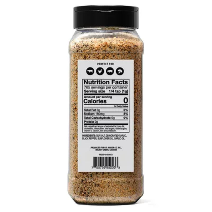 Kinder'S the Blend Seasoning Salt, Pepper and Garlic 27 Oz.