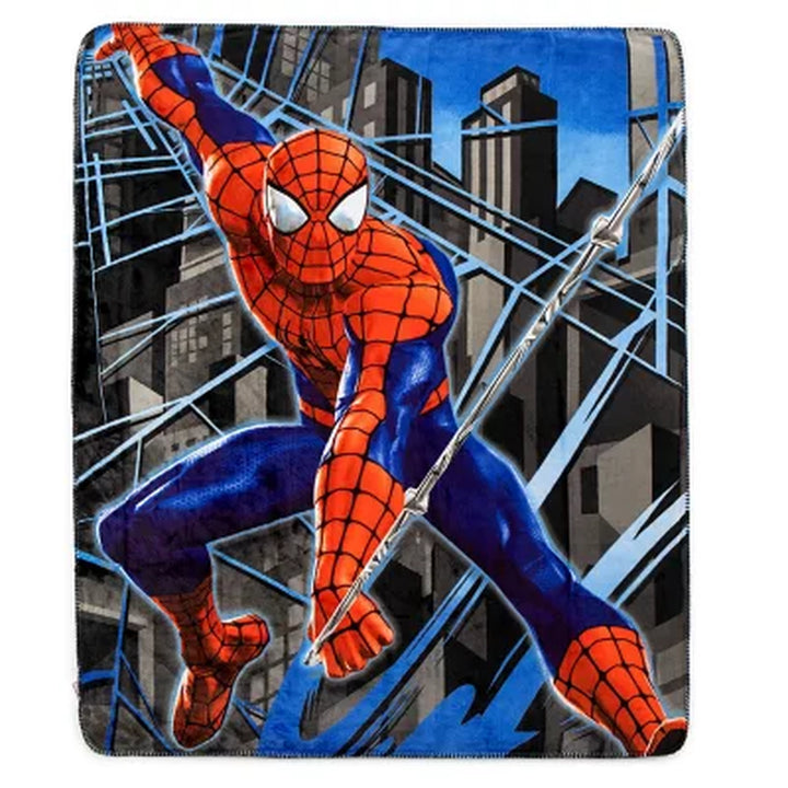 Marvel Spider-Man Cloud Faux Fur Throw, 50" X 60" (Assortment)