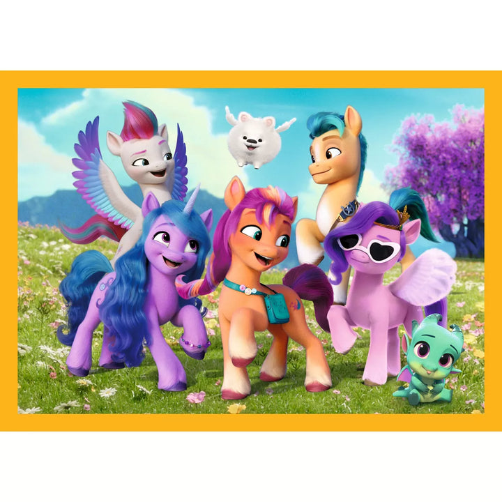 Trefl My Little Pony Meet the Ponies 4 in 1- 207Pc Puzzle