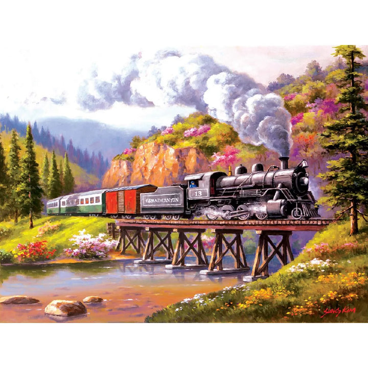 Sunsout Grand Canyon Express 300 Pc Jigsaw Puzzle 40652