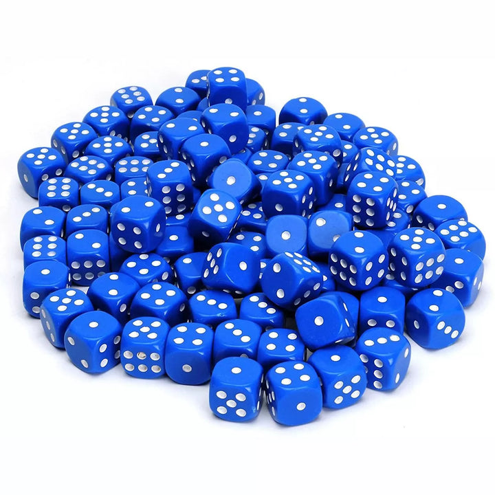 WE Games Dice with Rounded Corners - 100 Pack