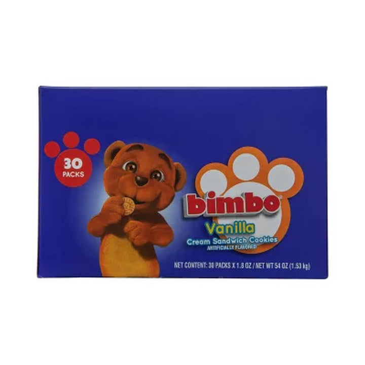 Bimbo Vanilla Creme Sandwich Cookies 30 Ct.
