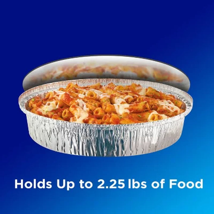 Reynolds 9" round Foil Take Out Containers with Lids 20 Ct.