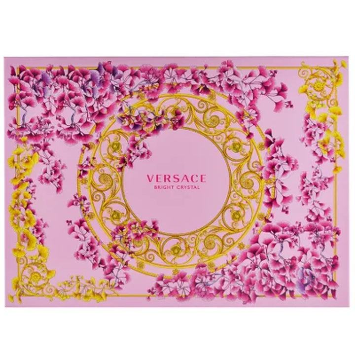 Versace Bright Crystal 4 Piece Giftset